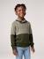 Pull col snood garçon marine+vert 5 - vertbaudet enfant 