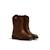 Bottines filles synthétique fermeture éclair Black+Brown 10 - vertbaudet enfant 
