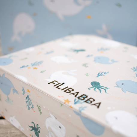 Valises en carton Bleu+Rose 2 - vertbaudet enfant 