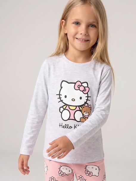 Pyjama Hello Kitty fille rose poudré 10 - vertbaudet enfant 