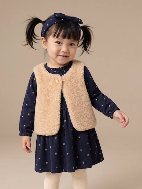 Ensemble robe bébé fille marine 11 - vertbaudet enfant 