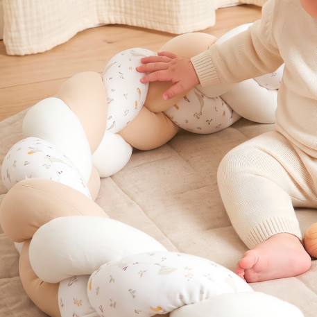 Tresse décorative 3 brins en coton sidonia Beige 2 - vertbaudet enfant 