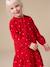 Robe enfant fille manches longues rouge 11 - vertbaudet enfant 