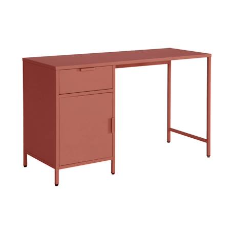 Bureau enfant acier laminé 1 tiroir Beige+Kaki+Noir+Terracotta 20 - vertbaudet enfant 