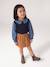 Pull col claudine lilas+marine+tomette 11 - vertbaudet enfant 