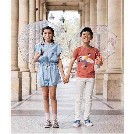 Parapluie cloche transparent Blanc+Bleu+Marron+Multicolore+Rose+Rouge 34 - vertbaudet enfant 