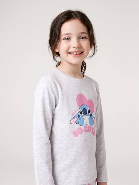Pyjama Lilo et Stitch fille gris chiné 9 - vertbaudet enfant 