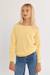 Pull duveteux col rond - fille Camel+Jaune+Noir 9 - vertbaudet enfant 