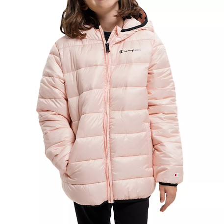 Doudoune fille Rose, noir 2 - vertbaudet enfant 