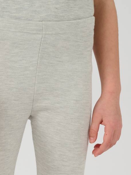 Caleçon thermolactyl maille classique Blanc cassé+Gris clair 6 - vertbaudet enfant 