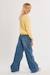 Pull duveteux col rond Camel+Jaune+Noir 8 - vertbaudet enfant 