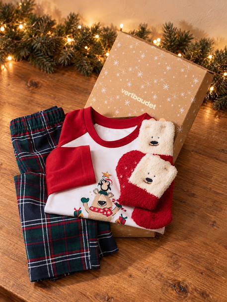 Pyjama garçon coffret rouge 12 - vertbaudet enfant 