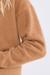 Pull duveteux col rond - fille Camel+Jaune+Noir 2 - vertbaudet enfant 