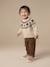 Pantalon bébé en velours côtelé bleu grisé+caramel+lichen+marron 13 - vertbaudet enfant 
