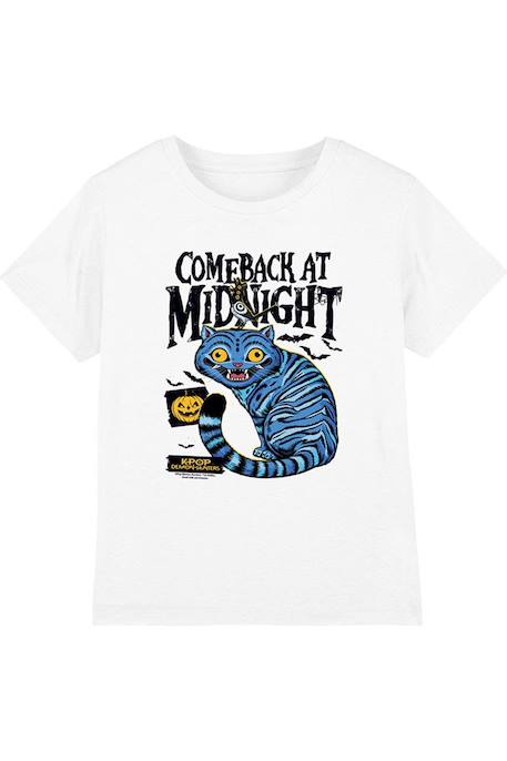 T-shirt halloween motif derpy et sussie motif/style bleu nuit en coton peigné de qualité supérieure Blanc 1 - vertbaudet enfant 