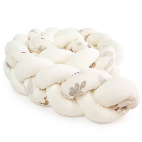 Tresse décorative 3 brins en gaze de coton aube Écru 2 - vertbaudet enfant 