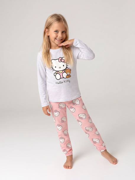 Pyjama Hello Kitty fille rose poudré 2 - vertbaudet enfant 