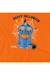 T-shirt halloween motif derpy et sussie en coton peigné de qualité supérieure Orange 3 - vertbaudet enfant 