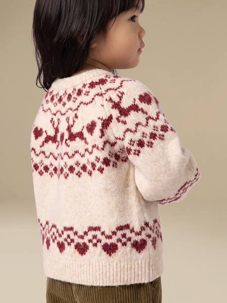 Pull bébé fille manches longues vanille 7 - vertbaudet enfant 
