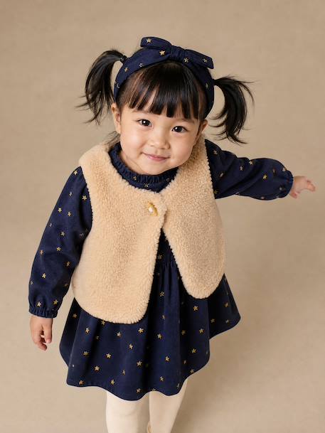 Ensemble robe bébé fille marine 10 - vertbaudet enfant 