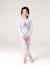 Pyjama Lilo et Stitch fille gris chiné 2 - vertbaudet enfant 