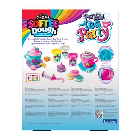 Coffret de pâte à modeler malléable pour un délicieux goûter White and red 3 - vertbaudet enfant 