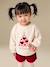 Ensemble Noël bébé fille sweat short collants rouge 12 - vertbaudet enfant 