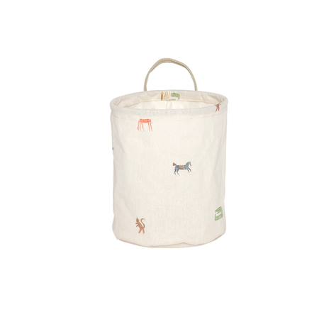 Panier de rangement enfant animaux Blanc 1 - vertbaudet enfant 