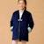 Veste bleu turquoise fille réversible d'inspiration asiatique | kim Bleu turquoise 2 - vertbaudet enfant 