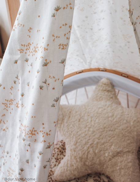 Ciel de lit imprimé PIA pour berceau KUMI PIA+VEIL 5 - vertbaudet enfant 
