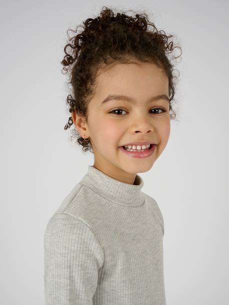 T-shirt thermolactyl côtes molletonnées Blanc+Bleu marine+Gris clair 10 - vertbaudet enfant 