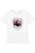 T-shirt halloween en coton peigné de qualité supérieure huntrix Blanc 1 - vertbaudet enfant 