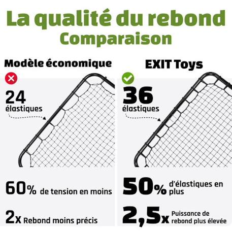 Rebondisseur multisport kickback l eco Noir 3 - vertbaudet enfant 
