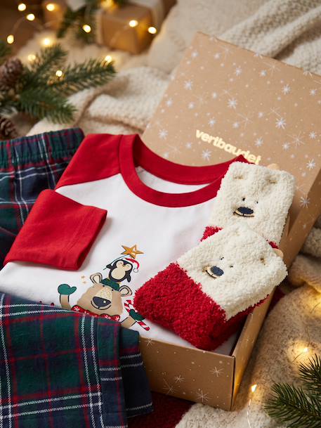 Pyjama garçon coffret rouge 13 - vertbaudet enfant 
