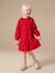 Robe enfant fille manches longues rouge 2 - vertbaudet enfant 