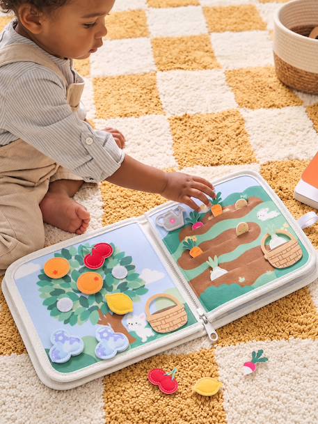 Livre motricité Maison écru 1 - vertbaudet enfant 