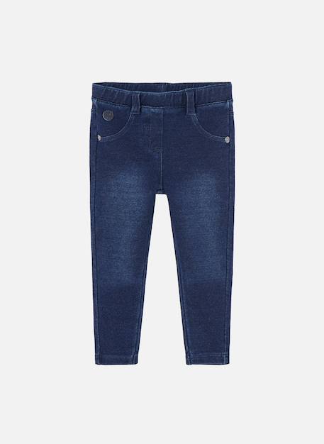 Jegging fille bébé Bleu 1 - vertbaudet enfant 