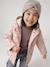 Bonnet fille en maille côtelée avec noeud fantaisie beige chiné+cannelle+vieux rose 5 - vertbaudet enfant 