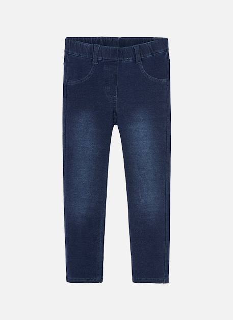 Jegging fille Bleu 1 - vertbaudet enfant 