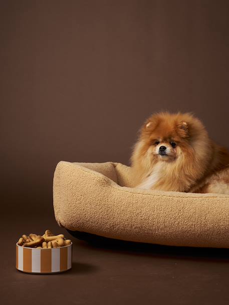 Panier matelassé pour chiens, disponible en 2 tailles argile+noisette+rayé blanc 2 - vertbaudet enfant 