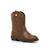 Bottines filles synthétique fermeture éclair Black+Brown 7 - vertbaudet enfant 