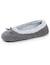 Chaussons ballerines sergé pailleté, semelle gomme ultra souple Gris foncé 6 - vertbaudet enfant 