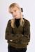 Cardigan à nœuds boutonnés - fille Beige+Khaki 8 - vertbaudet enfant 