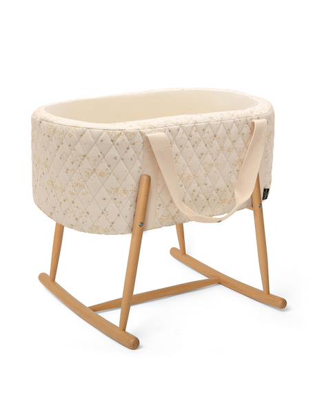 KUKO Couffin matelassé en mousse Bois de rose+Pia 12 - vertbaudet enfant 