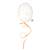 Ballon mural décoratif en coton imprimé 28cm Beige+Blanc+Bleu+Vert de gris 1 - vertbaudet enfant 