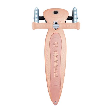 Trottinette 3 roues junior foldable lights essential Beige coconut+Bleu ciel+Pêche+Rose berry+Vert pistache 16 - vertbaudet enfant 