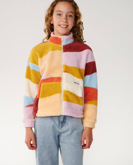 Polaire zippée enfant retro swell standard Multi 6 - vertbaudet enfant 