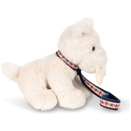 Peluche chien Blanc, bleu, rouge 3 - vertbaudet enfant 