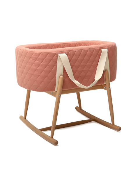 KUKO Couffin matelassé en mousse Bois de rose+Pia 6 - vertbaudet enfant 