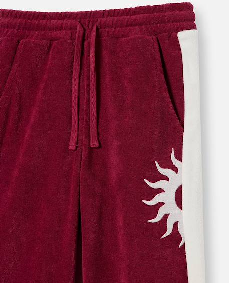 Pantalon enfant road trip terry Prune 2 - vertbaudet enfant 